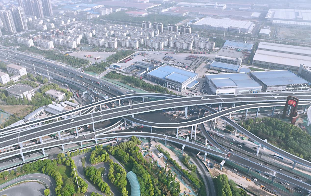 安徽路橋宿松路項(xiàng)目。安徽建工集團(tuán)供圖