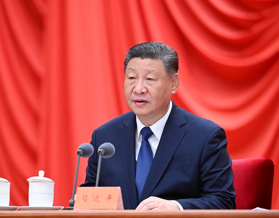 ??1月6日，中共中央總書記、國(guó)家主席、中央軍委主席習(xí)近平在中國(guó)共產(chǎn)黨第二十屆中央紀(jì)律檢查委員會(huì)第四次全體會(huì)議上發(fā)表重要講話。